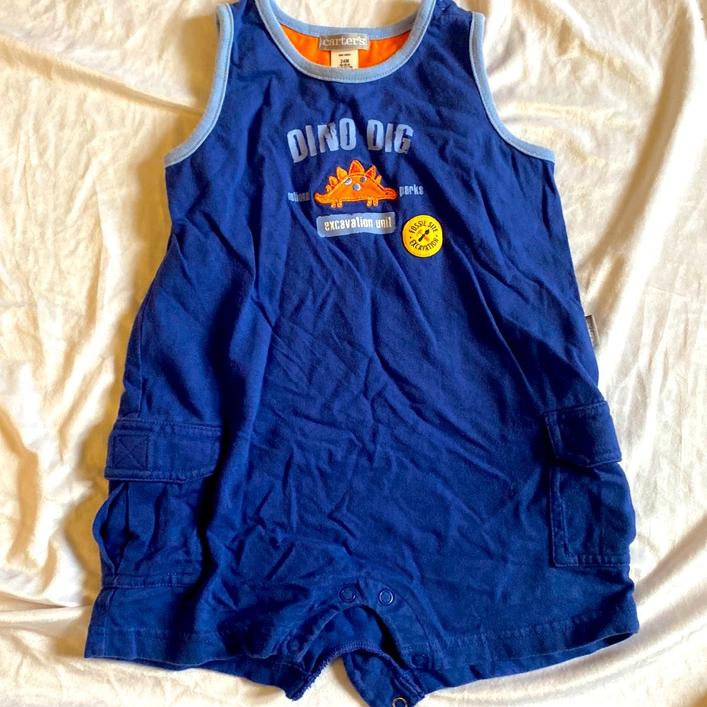 Navy one piece for toddler